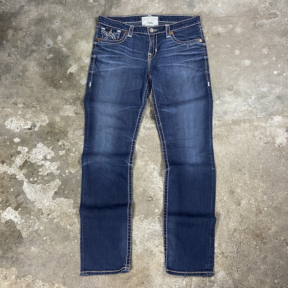 Vintage Y2K Big Star Jeans Women's Nina Size 31L Blue Denim Medium Wash Mid Rise